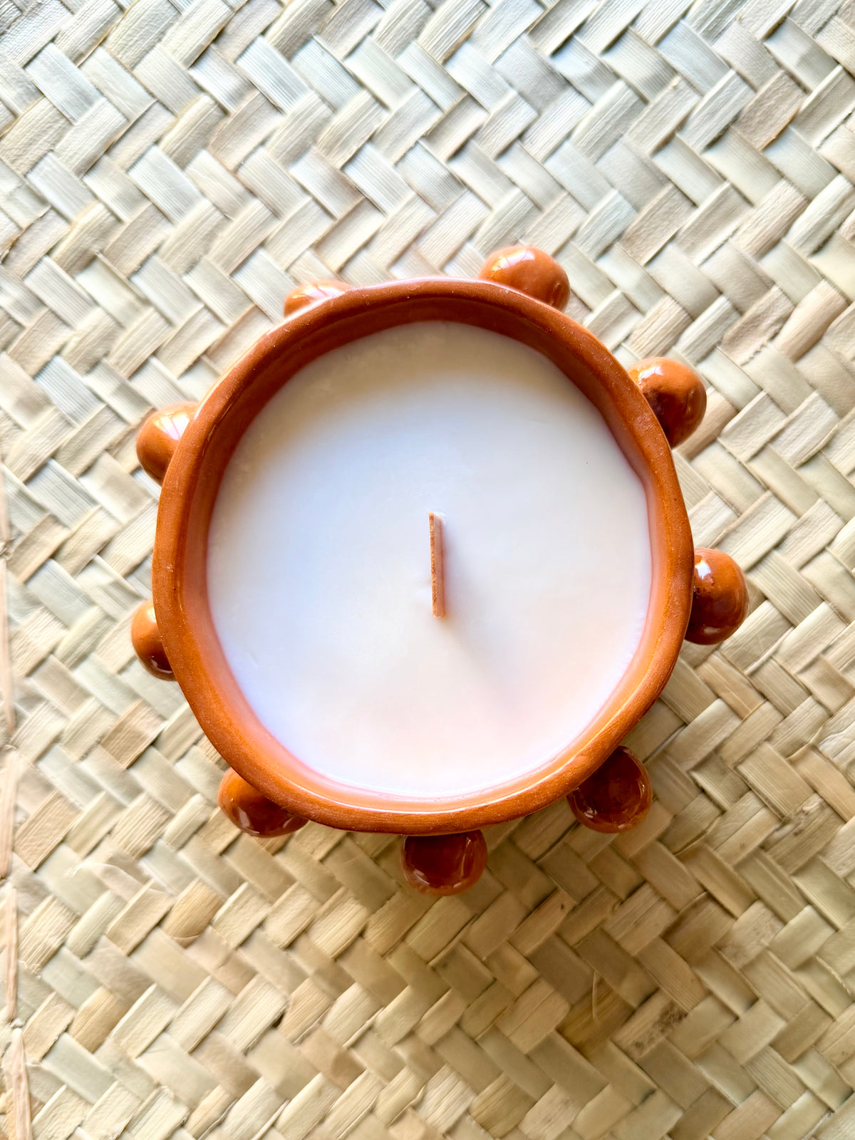 Bougie Soleil Rond