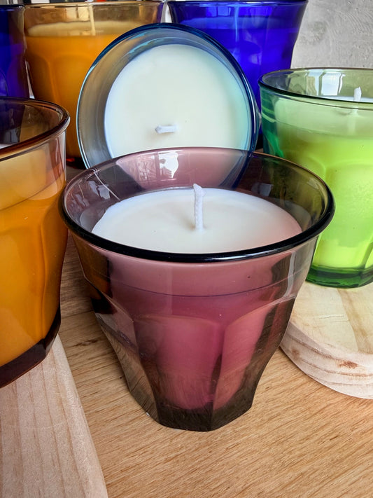 Bougie Verre Duralex PRUNE