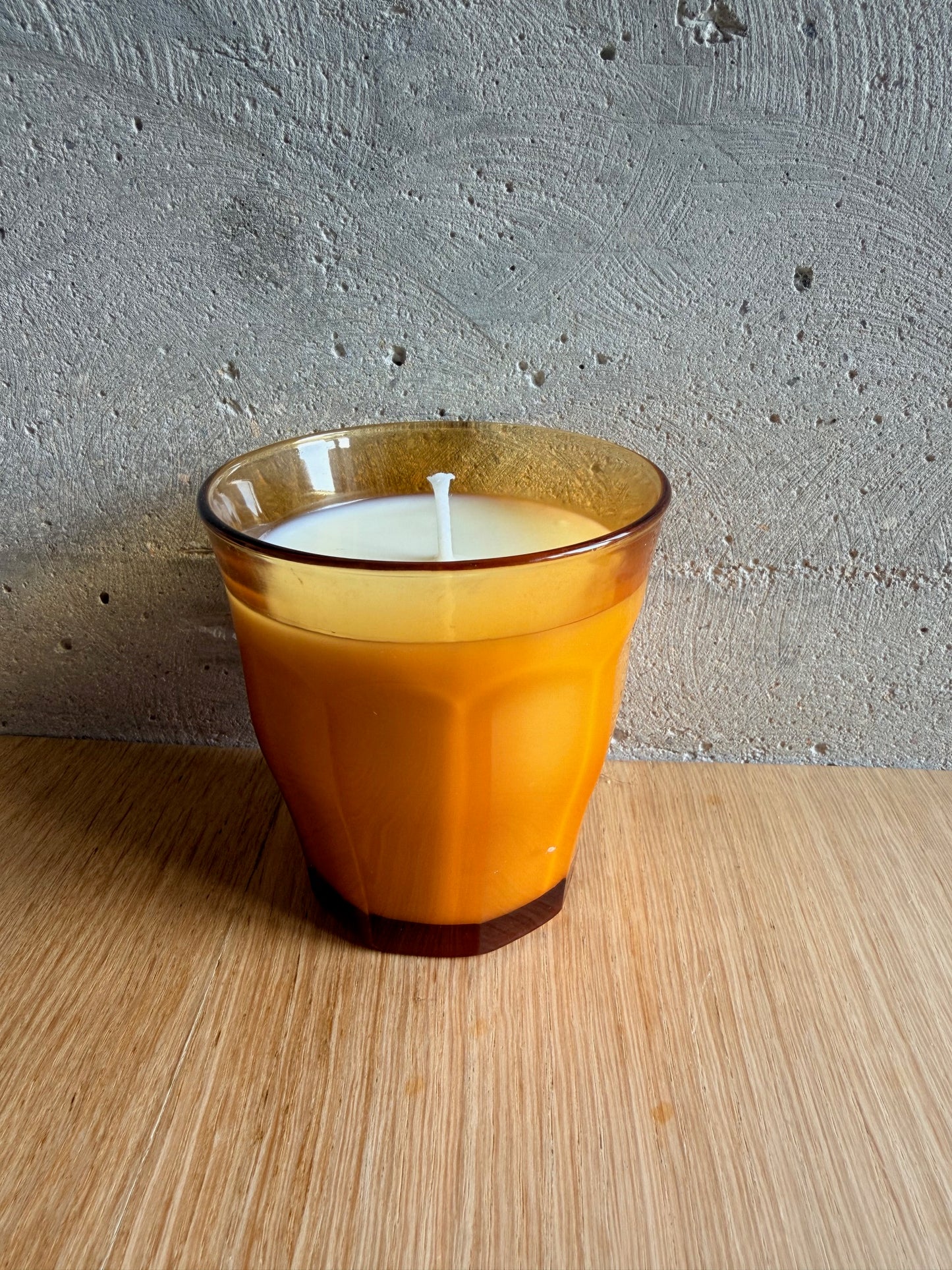 Bougie Verre Duralex ORANGE