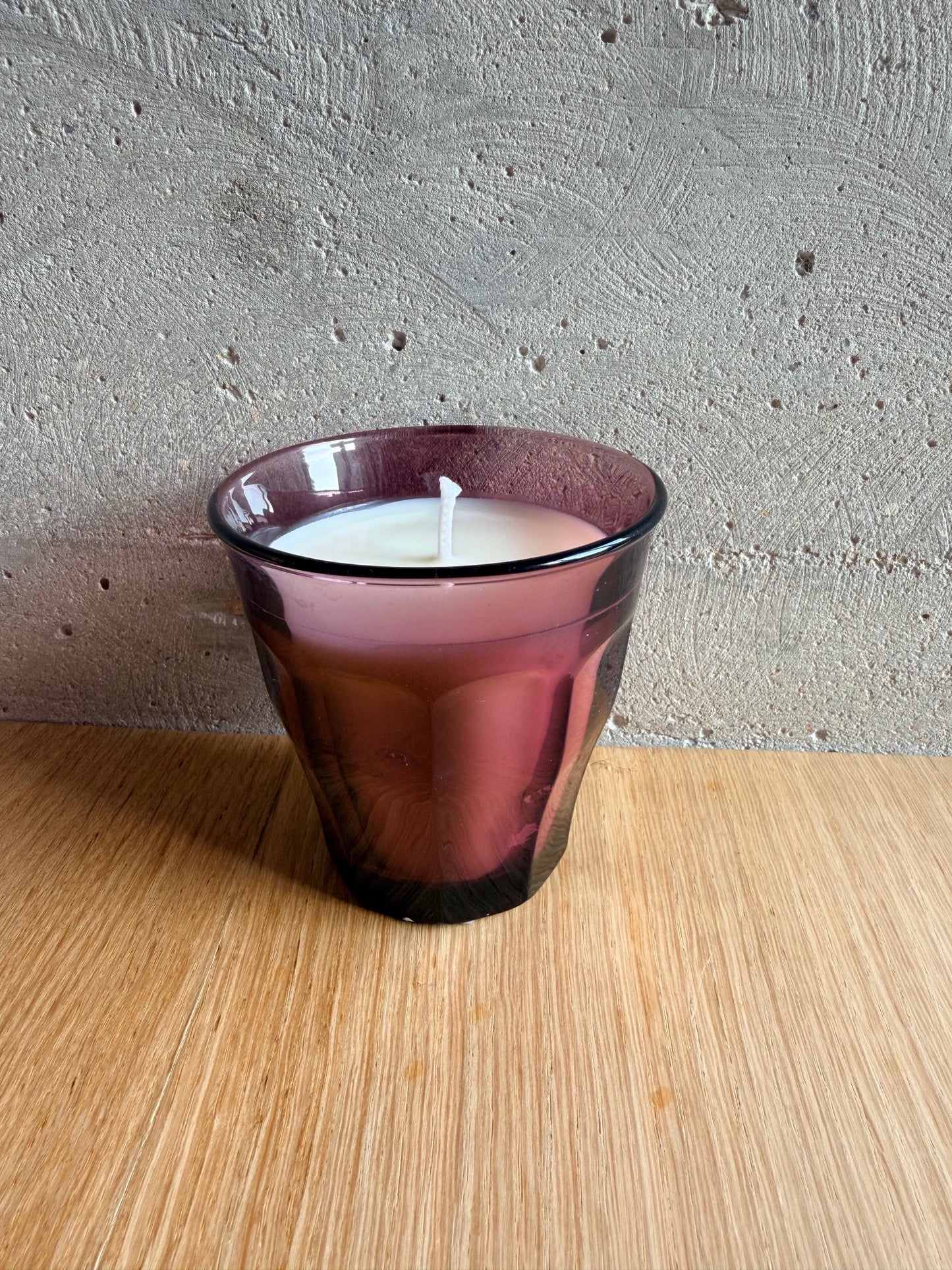 Bougie Verre Duralex PRUNE
