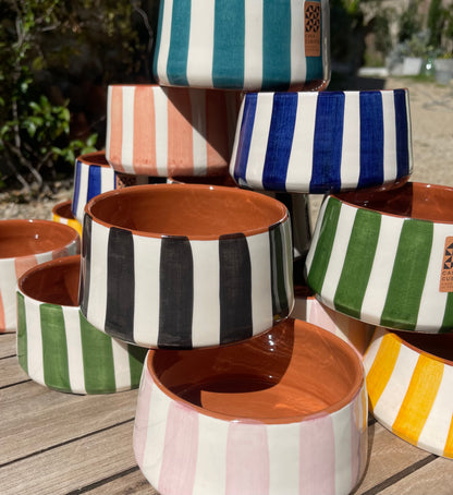 Grande bougie 3 mèches Turquoise, Collab Casa Cubista