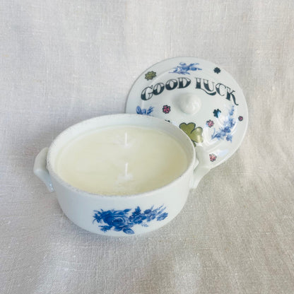 Bougie Boîte Good Luck, Collab Bea Yato