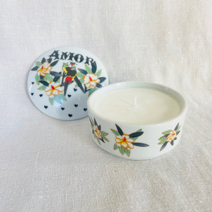 Bougie Boîte Amor, Collab Bea Yato