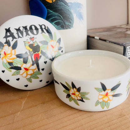 Bougie Boîte Amor, Collab Bea Yato