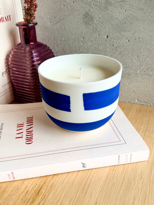Bougie Large Mug Bleu klein