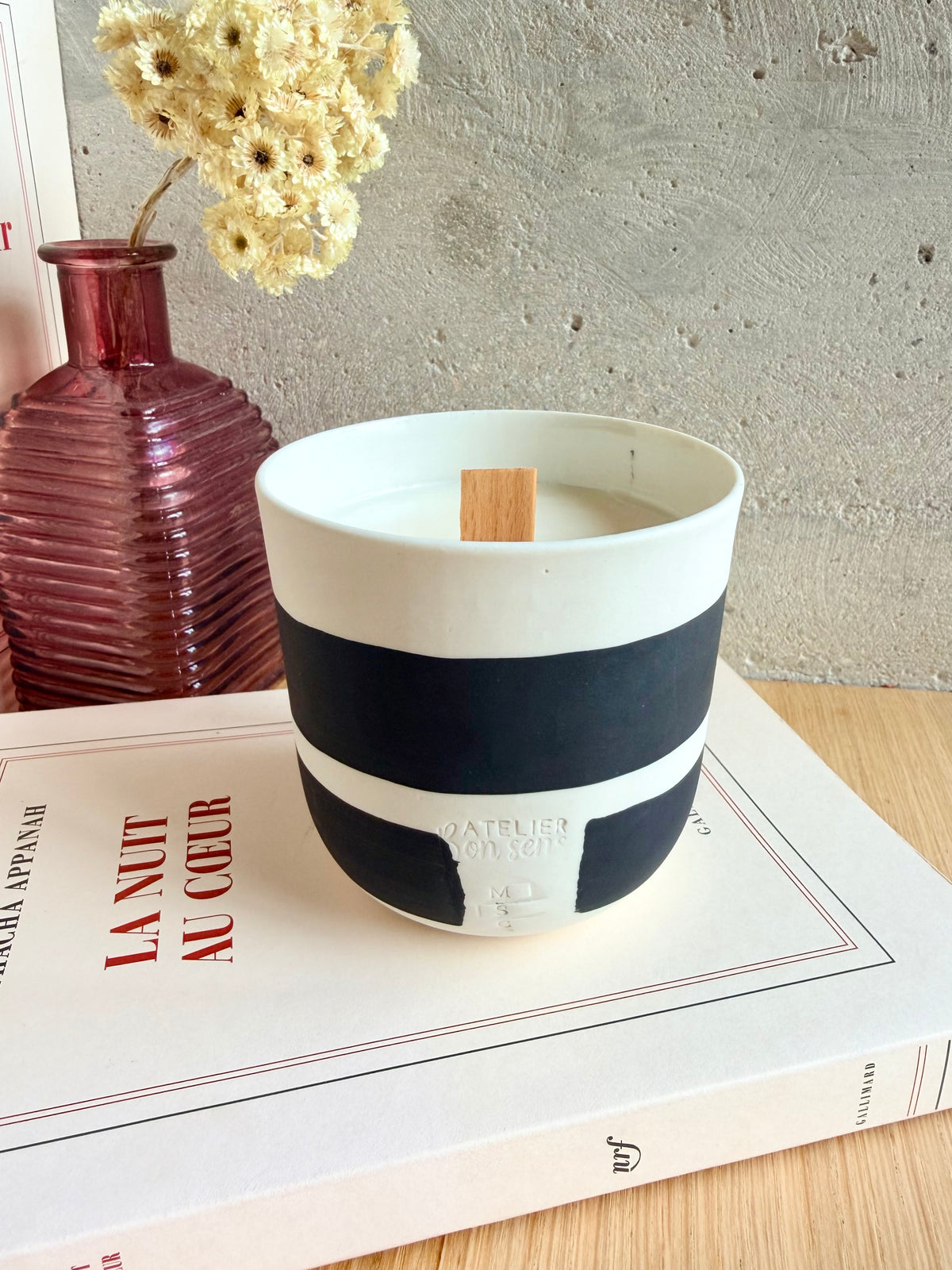 Bougie Mug Noir