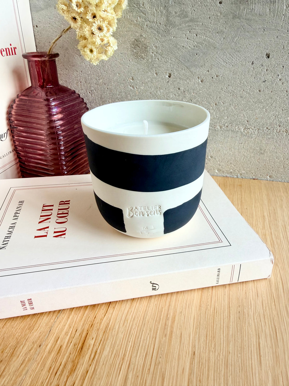 Bougie Mug Noir