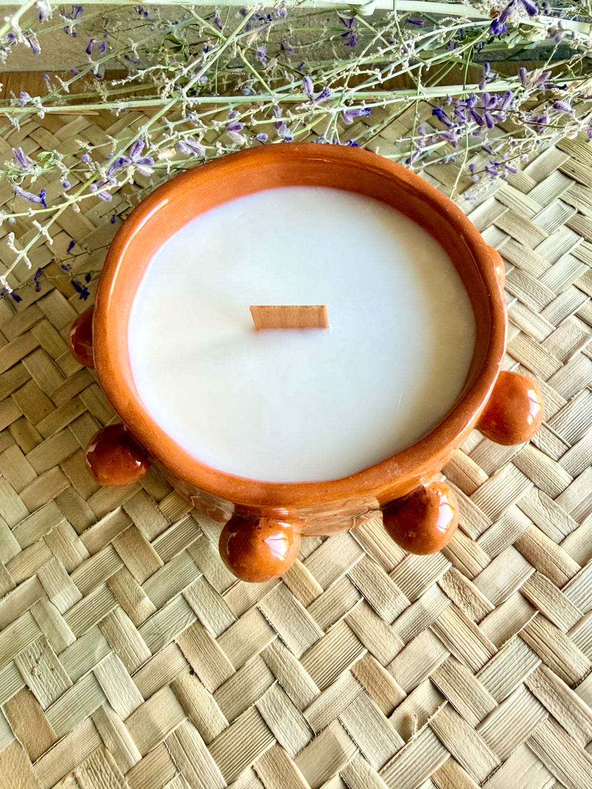 Bougie Soleil Rond