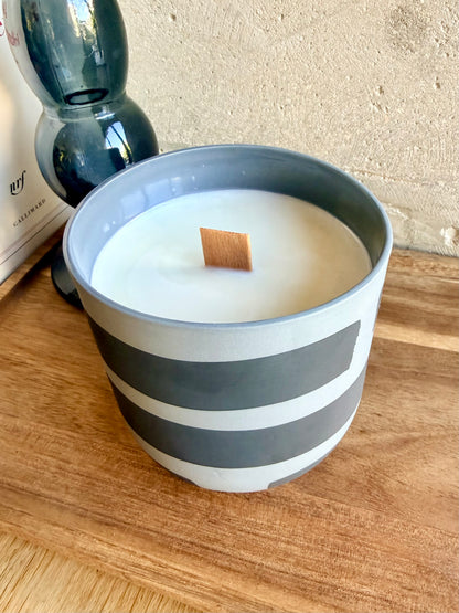 Bougie Grand Mug Gris